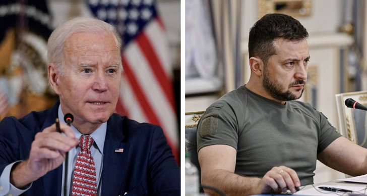 Joe Biden, Kriget i Ukraina, Ukraina, Volodymyr Zelenskyj, USA